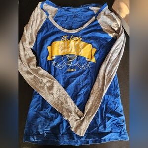 St Louis blues long sleeve shirt